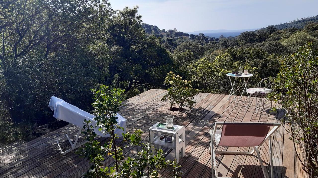 Hotel Massacan-Vue Mer à Le Lavandou Extérieur photo