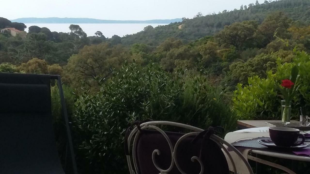 Hotel Massacan-Vue Mer à Le Lavandou Extérieur photo