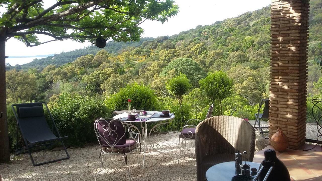 Hotel Massacan-Vue Mer à Le Lavandou Extérieur photo